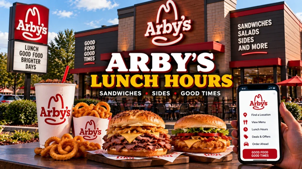 Arby’s Lunch Hours 