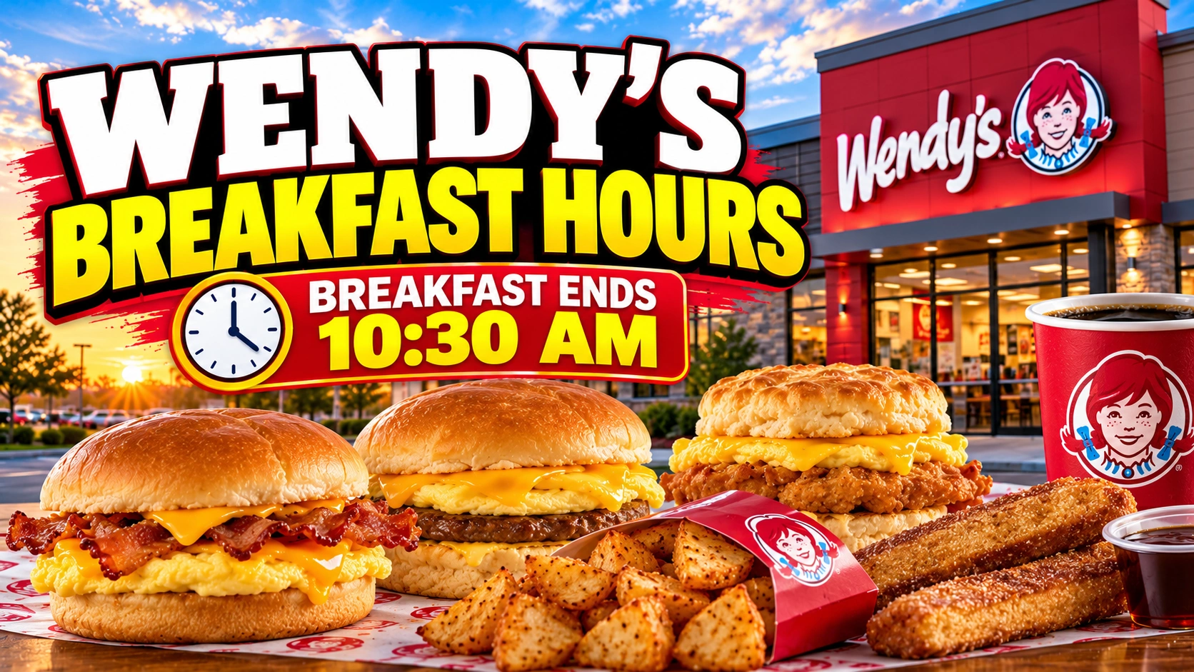 Wendy’s Breakfast Hours 2026: Start and End Times - FindHoursToday